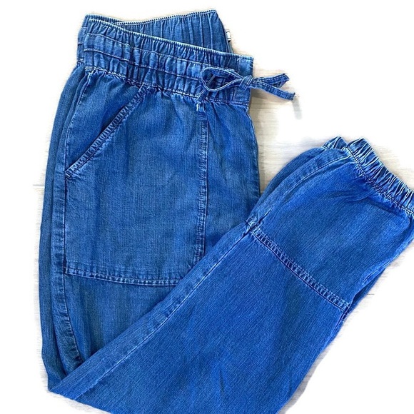 LUCKY BRAND~LIGHT WEIGHT HIGH RISE DENIM JOGGER~SMALL - Picture 3 of 7